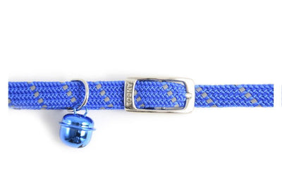 Ancol Safety Elastic Cat Collar Softweave Blue